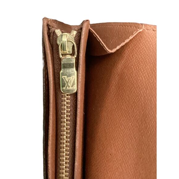 Vintage Louis Vuitton Wallet Women’s 1 Size Monogram Leather RA0928 Tresor Brown - Picture 7 of 10